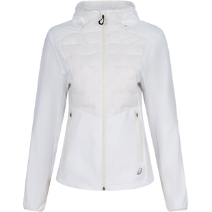 ASICS亚瑟士新款女式跑步羽绒夹克保暖磨毛柔软舒适羽绒服棉服