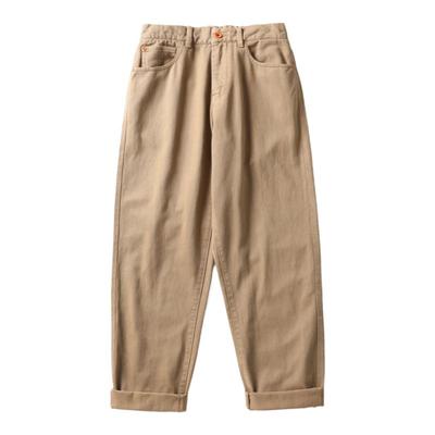 纯棉直筒休闲裤男宽松潮牌ins