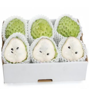 新鲜凤梨释迦果顺丰番荔枝大目牛奶佛头果林檎摩尼果水果新年礼盒