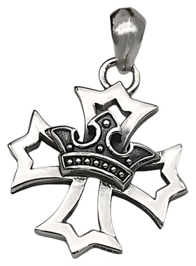 十字架吊坠男女纯银时尚欧美潮饰