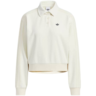 adidas阿迪达斯三叶草女子CHENILLE运动休闲长袖T恤KS5982