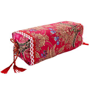 荞麦皮枕头成人单只硬枕头枕芯粗布中式长方形枕套苦荞壳助眠高枕