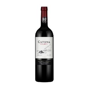 阿根廷原瓶进口红酒Catena malbec卡帝娜马尔贝克干红葡萄酒
