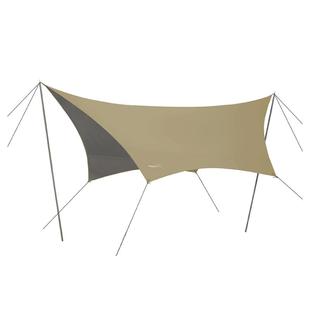 维达利多户外蝶形天幕防晒防紫外线涂银色胶天幕布露营凉棚遮阳棚