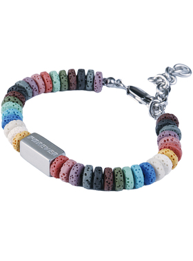 YUKI火山石手链男女款小众设计感