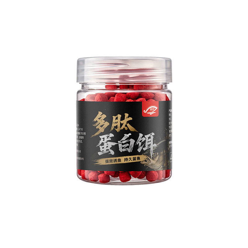 爆款多肽蛋白颗粒钓饵懒人鲜丹鱼饵食鲫鲤青草鲢鳙罗非浓腥香软饵