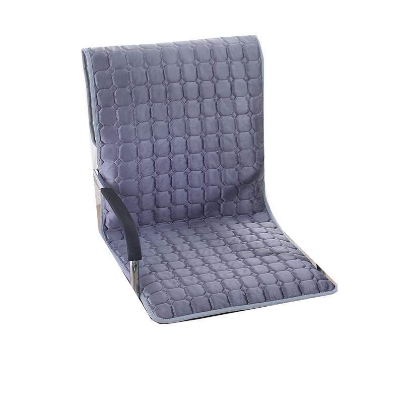 毛绒款连体椅垫四季通用餐椅垫办公椅电脑椅连体坐垫靠垫套定做