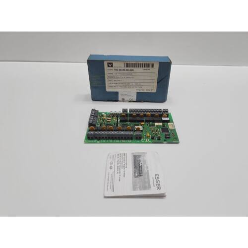 ESSER 808610.10 ESSERBUS TRANSPONDER 12 RELAYS 8 BIT PCB CAR