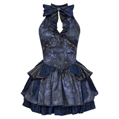 虚轨原创告别序曲蝴蝶结连衣裙