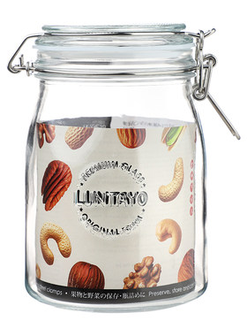 Luntayo玻璃密封罐储物罐食品级