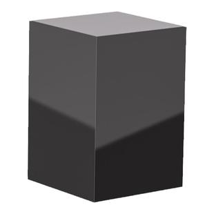 亚克力黑色方柱方块手办展示底座化妆品展台珠宝首饰品摆件道具架