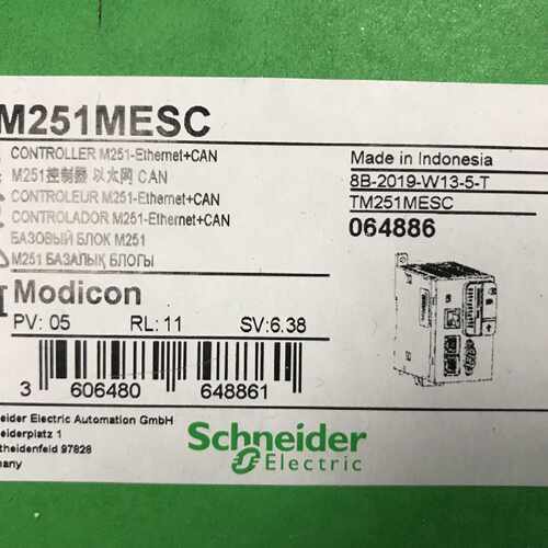 议价施耐德可编程控制器TM251MESC/TM251MESE，全新原装正品现货