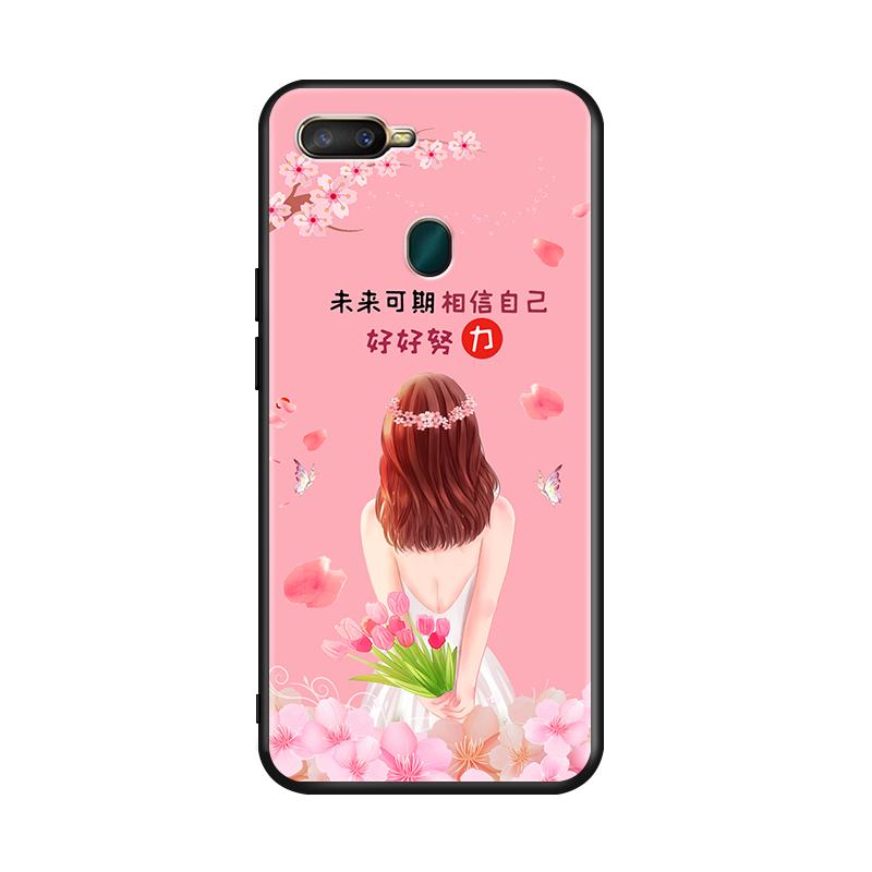 OPPOA53 4g彩绘手机壳oppo a53t防摔软壳0pp0a53m全包边opopa53老款。送钢化膜0pp0啊53m夜幕情侣a53t保护套