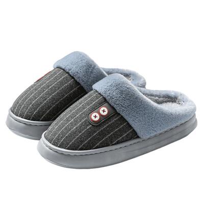 保暖大码棉拖鞋男款冬季2025新款室内家居家用防滑加厚底男士棉鞋