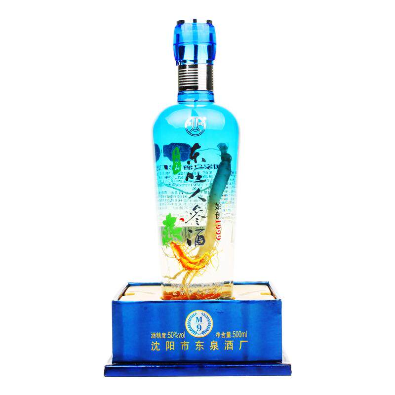 东旺东北人参酒五十度500ml*6瓶
