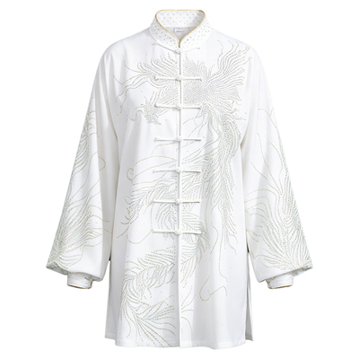 专业太极服女新款凤凰烫钻