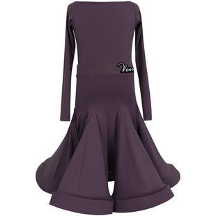 venny薇妮拉丁舞服女童夏2023新款分体女儿童专业比赛规定服舞裙