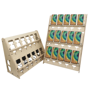 摩登轩新品桌面多层手机摆放支架30-50-60台手机展示架多用途架子