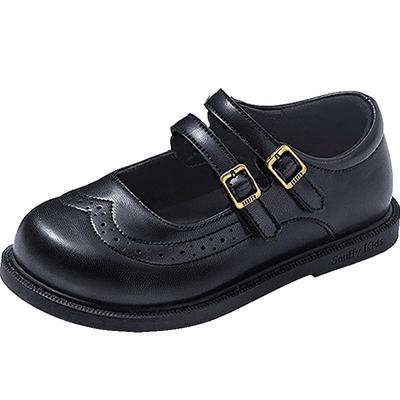 斯纳菲春秋儿童小黑鞋