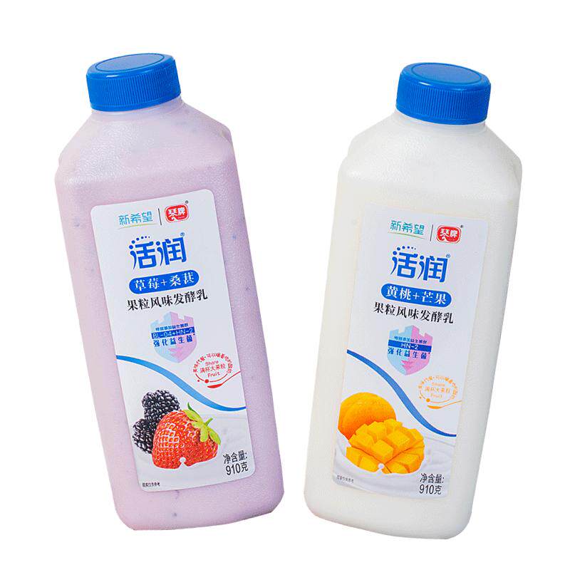 新希望活润风味发酵乳家庭装黄桃