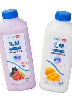 新希望活润风味发酵乳家庭装黄桃
