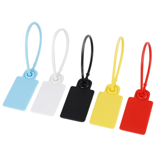 一次性防盗扣定制防调包扣鞋包衣服防伪防盗标签扎带吊牌塑料封条