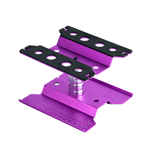 RC遥控车通用调车台维修台越野短卡攀爬车铝合金360度旋转可升降