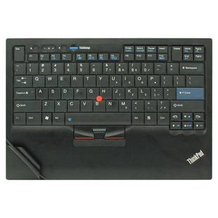 适用联想Thinkpad SK-8855外接键盘保护膜IBM小红点有线USB键盘贴纸