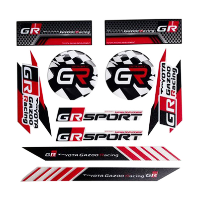 GR标GT86锐志BRZ改装GR透明套装
