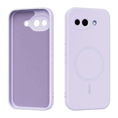N52磁吸真液态适用于谷歌GooglePixel10a手机壳内有绒布Pixel10ProXL新款后壳套防摔pixe9proxl硅胶高级外壳