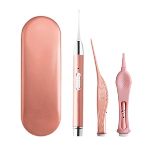 可充电款宝宝儿童成人发光挖耳勺掏耳勺采耳工具鼻屎夹子镊子套装