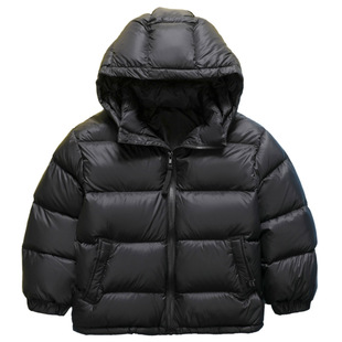 雅鹿2025新款儿童羽绒服短款男童女童中大童宝宝加厚洋气冬装外套