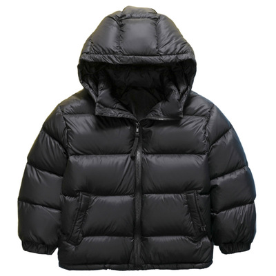 雅鹿短款儿童羽绒服加厚