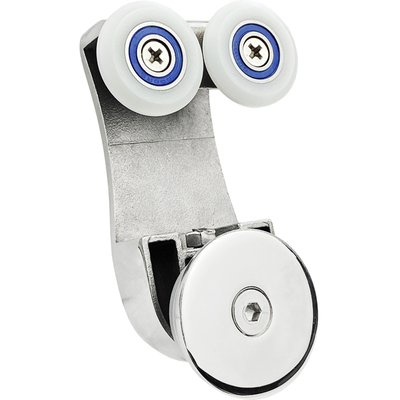 淋浴房滑轮玻璃移门侧轨道配件