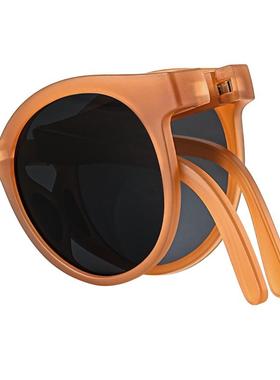 男童墨镜痞帅折叠偏光防晒太阳镜