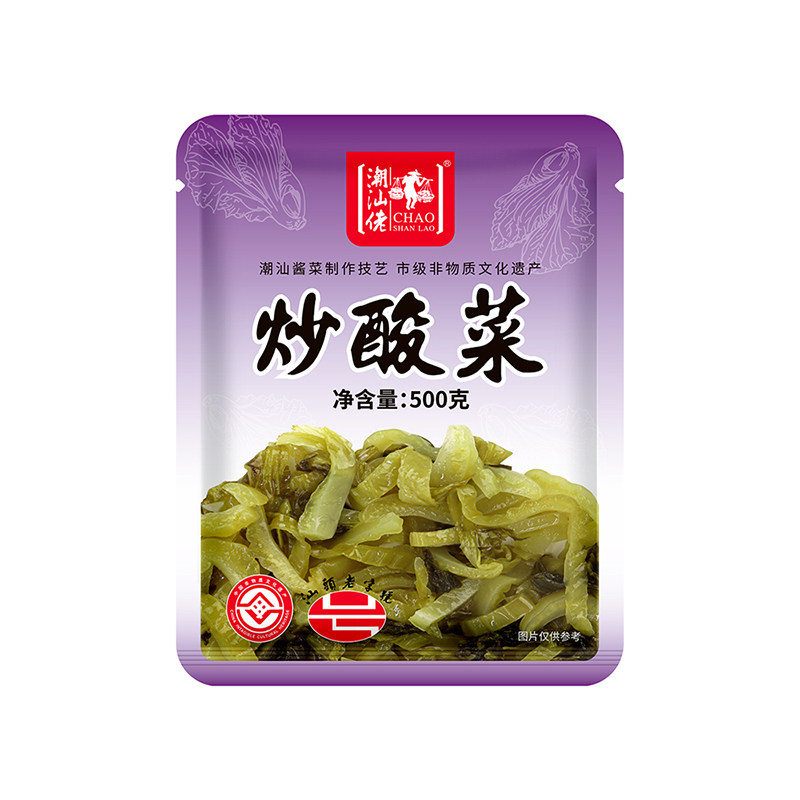 炒酸菜下饭菜小菜咸菜500g大包装