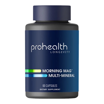 美国 ProHealth MORNING Multi-Mineral Mag多元矿物质镁元素60粒