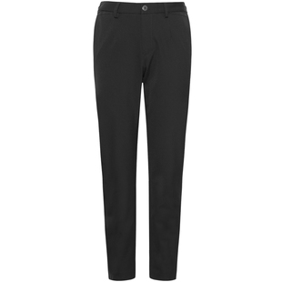 利郎官方 直筒休闲裤男士春秋款新款商务休闲男装纯色微弹黑裤子