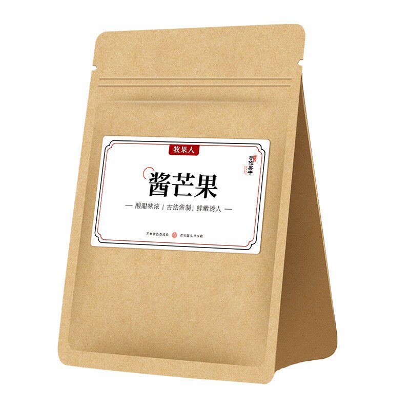 牧果人酱芒果手工果干100克
