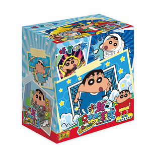 卡游 蜡笔小新徽章 职梦游戏官方正版周边马口铁谷子胸章整盒吧唧