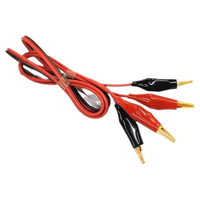 双头鳄鱼夹线铜夹铜线测试电线夹