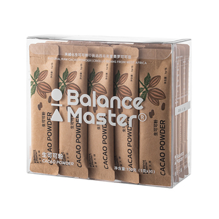 BM均衡大师生可可粉未碱化无添加糖天然纯低脂热巧克力烘焙冲饮