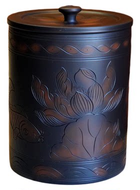 建水紫陶陶瓷储水缸纯水机