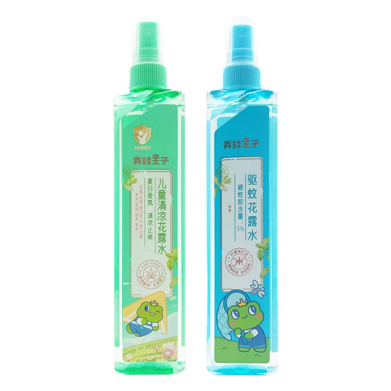 青蛙王子花露水180ml清凉舒爽