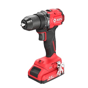 KEN锐奇20V无刷锂电手钻工业级7220X充电手钻电动螺丝刀电动工具