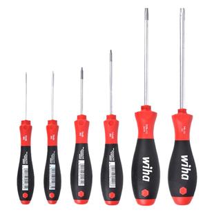 德国wiha威汉梅花螺丝刀362进口内六角星型T6T8T10T15T20带孔扳手