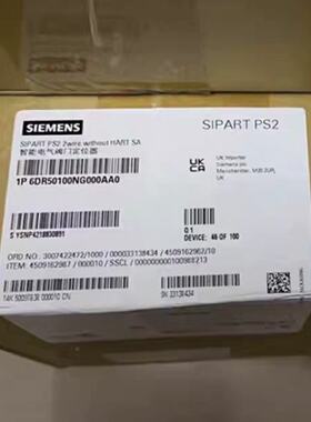 议价6DR5123-0NG01-0AA0西门子原装智能阀门定位器6DR5123-0NG01-