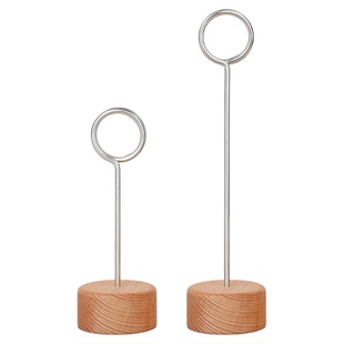 木底座价格牌夹子菜名介绍牌标价签标价牌展示牌标识牌价签夹立式