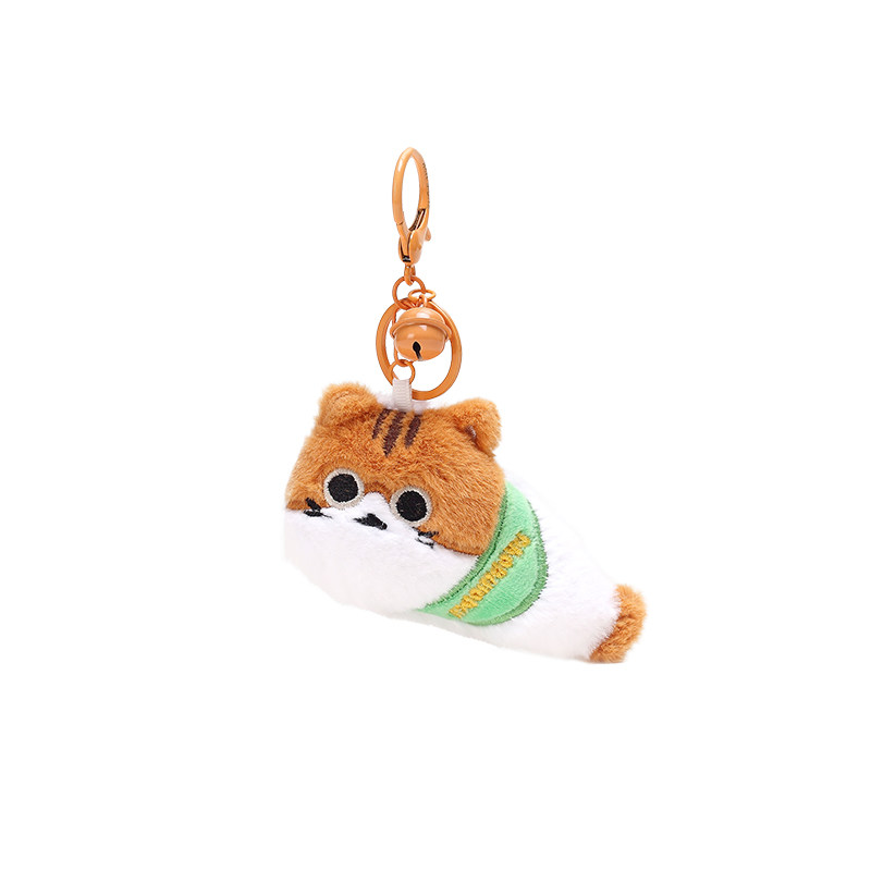 原创小众猫鱼围巾猫咪包包挂件