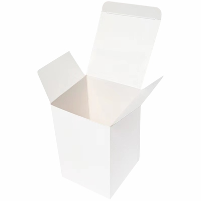 现货方形小白盒加厚400g包装纸盒